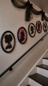 Oval Cameo Silhouettes
