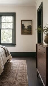 Paint Wide Baseboards in a Grounding Shade
