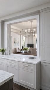 Pass Through Serving Portal With a Flexible Dining Connection