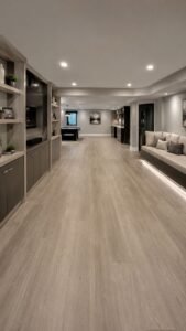Perimeter Promenade Basement With a Clear Central Route
