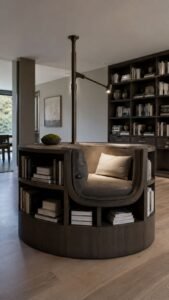 Pivoting Reading Light Mast