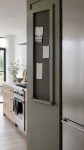 Recess a Tall Cork Panel for Notes