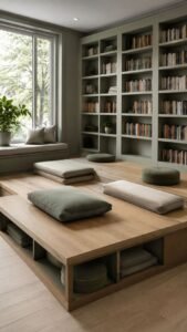 Removable Floor Cushion Collection