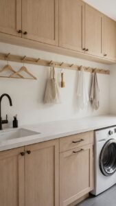 Run a Peg Rail Beneath the Upper Cabinets