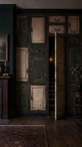 Secret Cupboard Door Mural