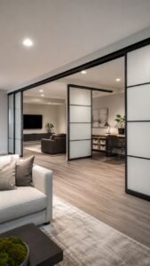 Sliding Studio Layout With Adaptable Activity Zones