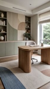 Soft Geometric Study With Quiet Pattern Structure