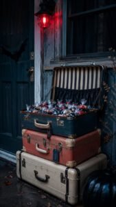 Suitcase Treat Station