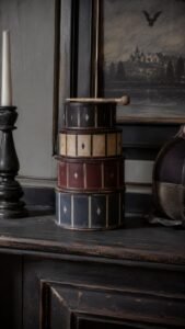 Tiny Painted Drum Stack