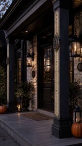 Turn Porch Posts Into Numbered Threshold Columns
