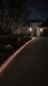 Turn the Driveway Edge Into a Glowing Boundary Line