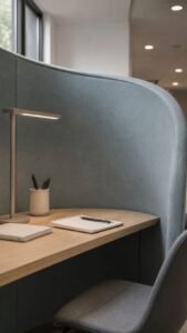 Upholster the Inner Curve in Soft Fabric