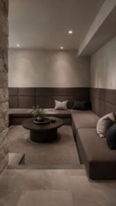 Upholstered Horizon Wall