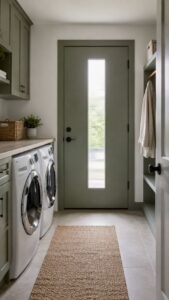 Use a Narrow Glass Door Panel