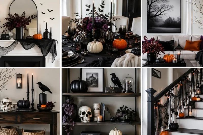Halloween Decor Ideas With Original Indoor and Outdoor Style