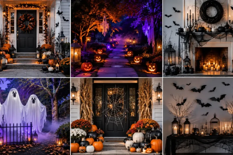 Halloween Decorations With Original Indoor and Outdoor Character
