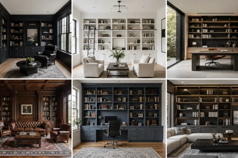 Home Library Design Ideas That Make Books Part of the Architecture